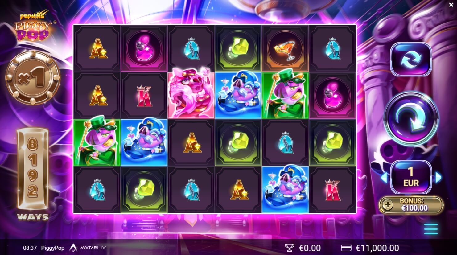 PiggyPop Yggdrasil joker slot