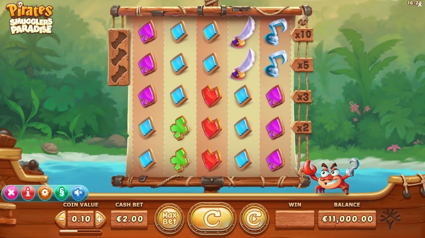 Pirates - Smugglers Paradise Yggdrasil joker slot