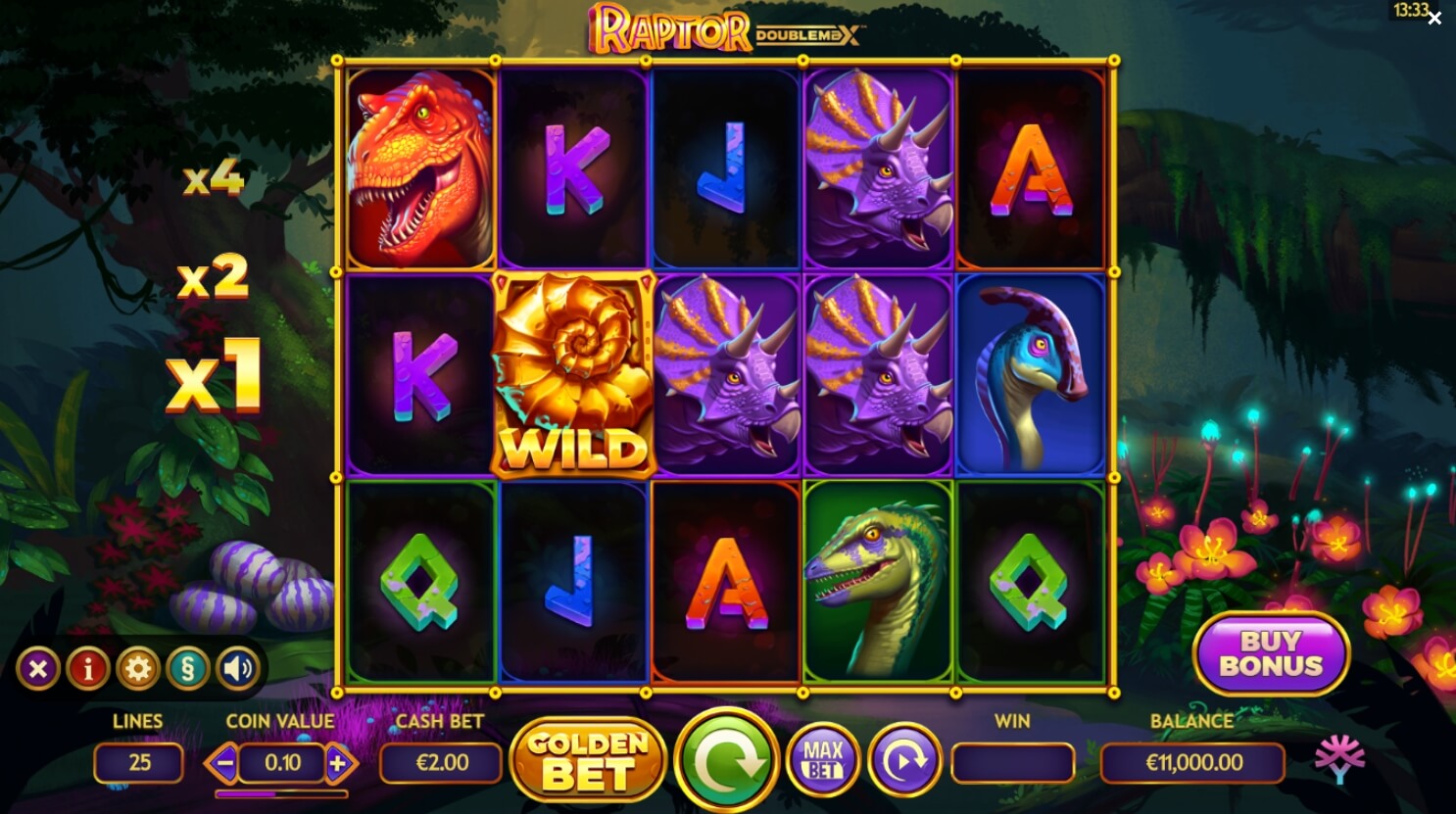 Raptor DoubleMax Yggdrasil สล็อตโจ๊กเกอร์