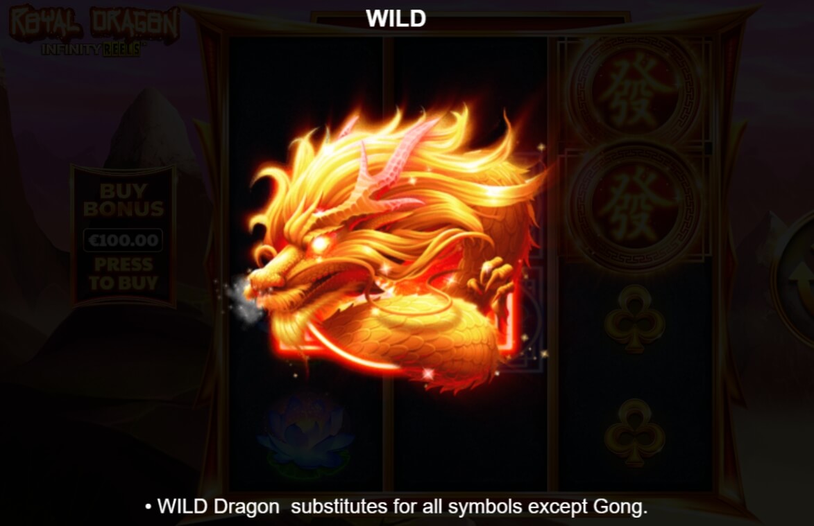 Royal Dragon Infinity Reels Yggdrasil joker slot