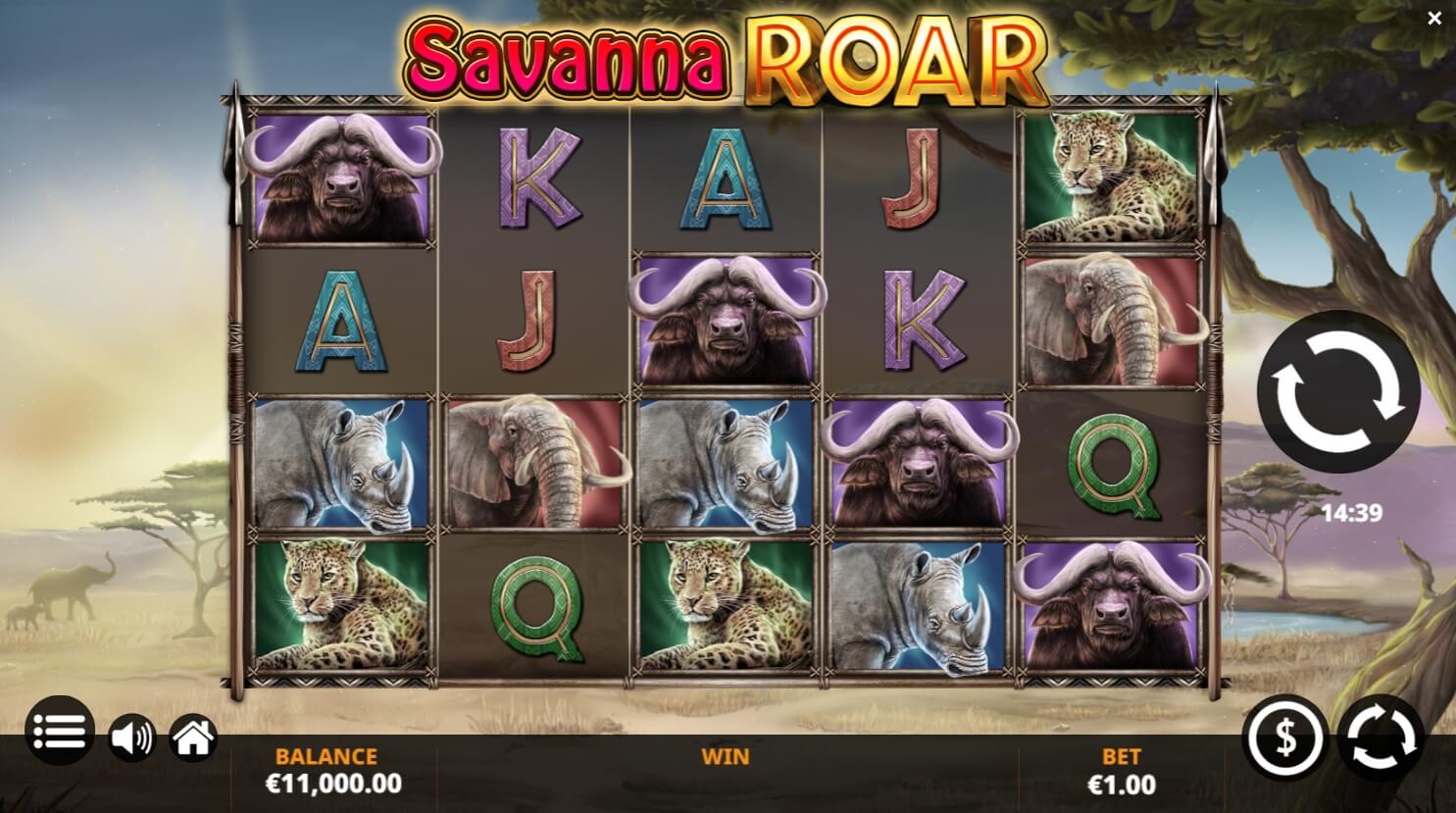 Savanna Roar Yggdrasil สล็อตโจ๊กเกอร์