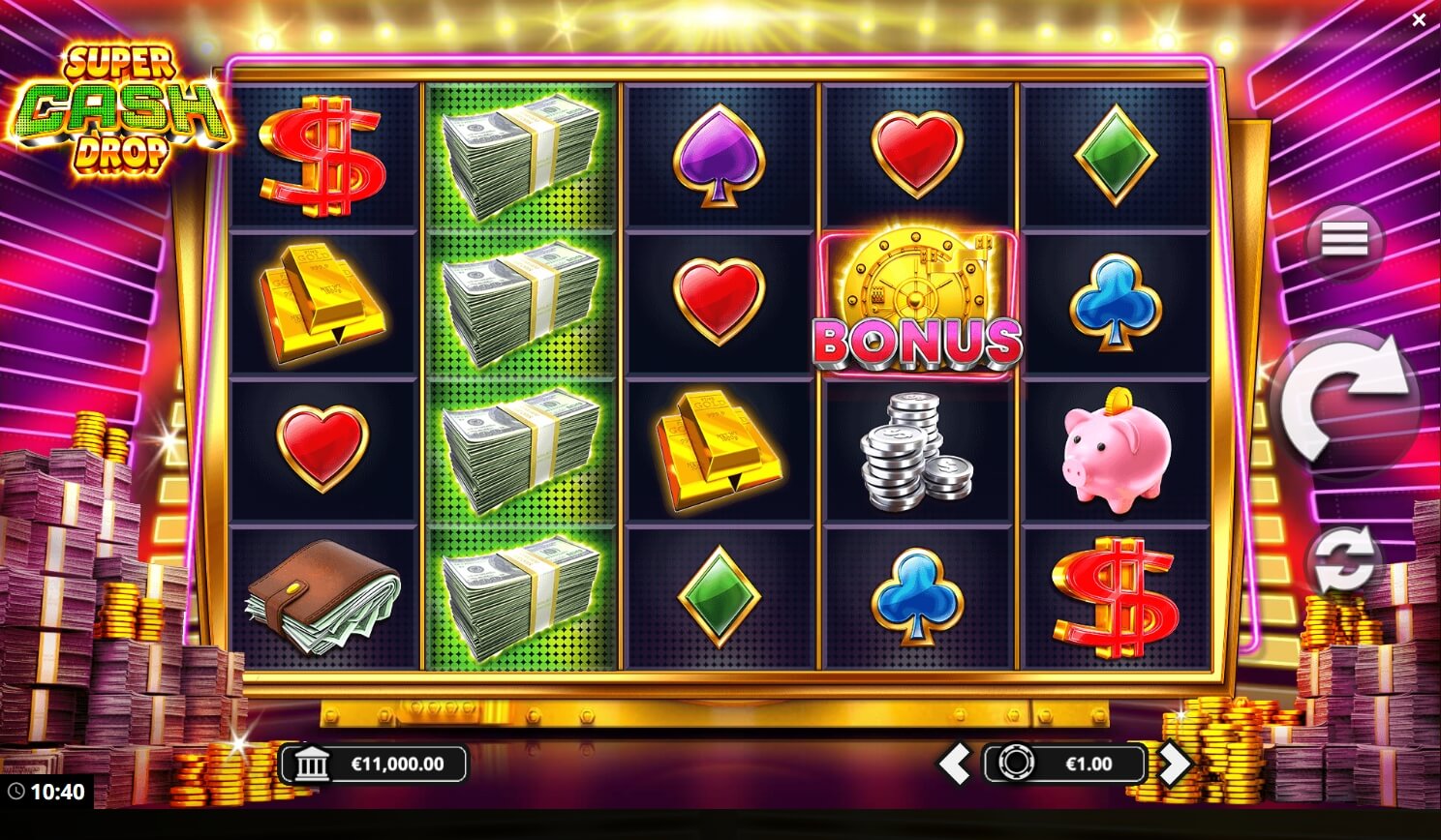Super Cash Drop Yggdrasil สล็อตโจ๊กเกอร์