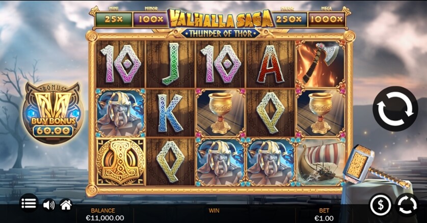 Valhalla Saga Thunder of Thor Yggdrasil สล็อตโจ๊กเกอร์