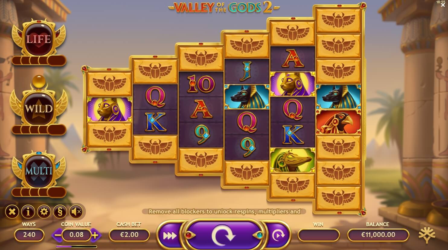 Valley of the Gods 2 Yggdrasil joker slot