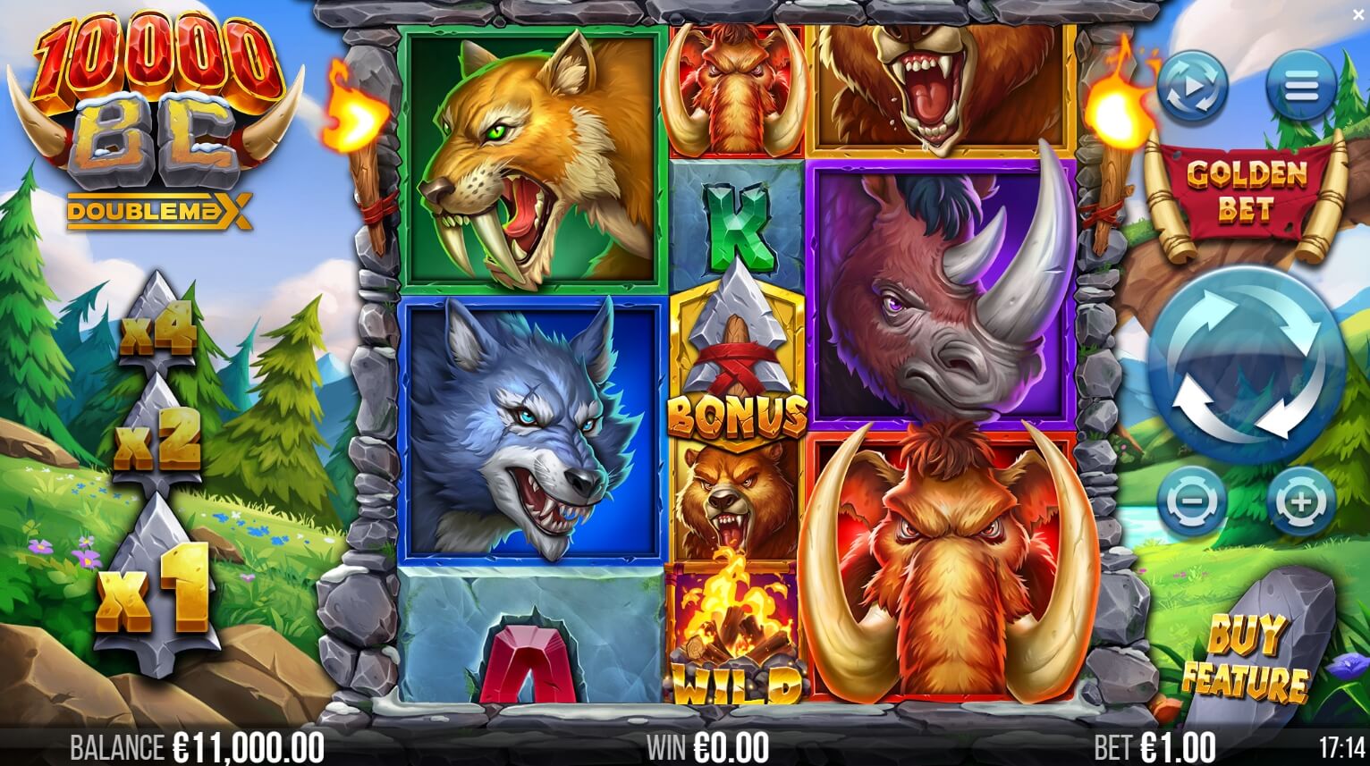10000 BC DoubleMax Yggdrasil สล็อตโจ๊กเกอร์