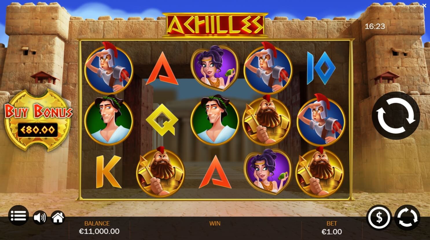 Achilles Yggdrasil joker slot