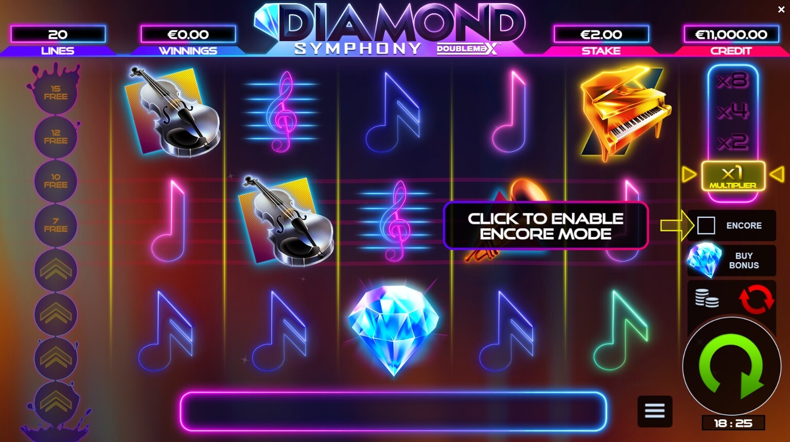 Diamond Symphony DoubleMax Yggdrasil สล็อตโจ๊กเกอร์