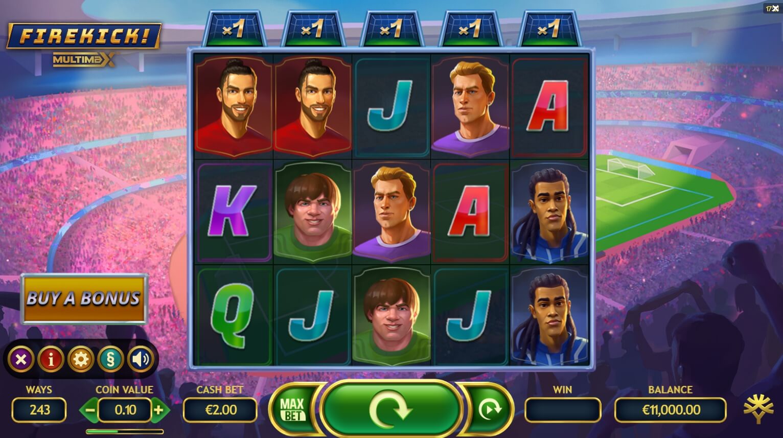 Firekick! MultiMax Yggdrasil joker slot