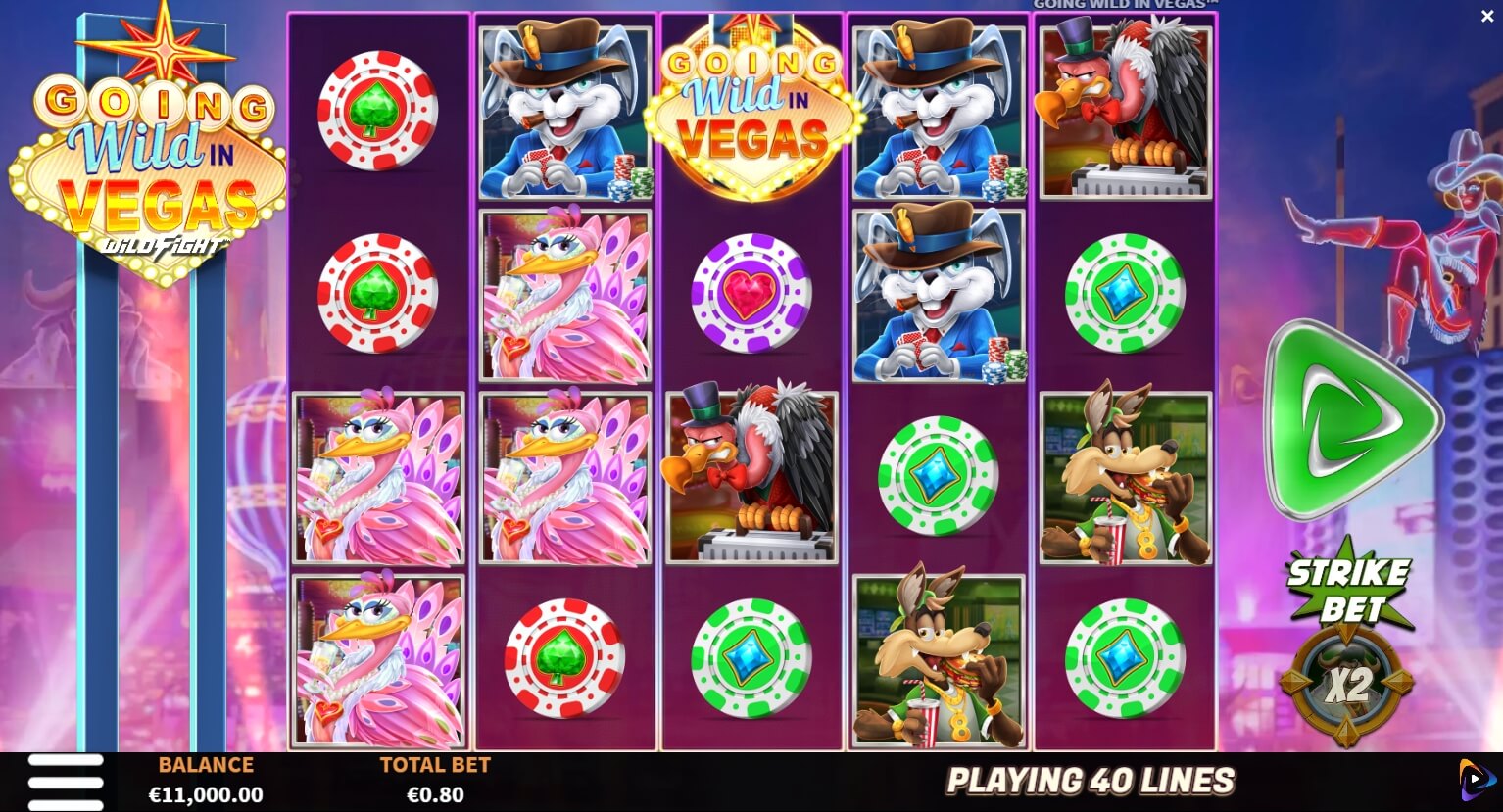 Going Wild in Vegas Wild Fight Yggdrasil joker123
