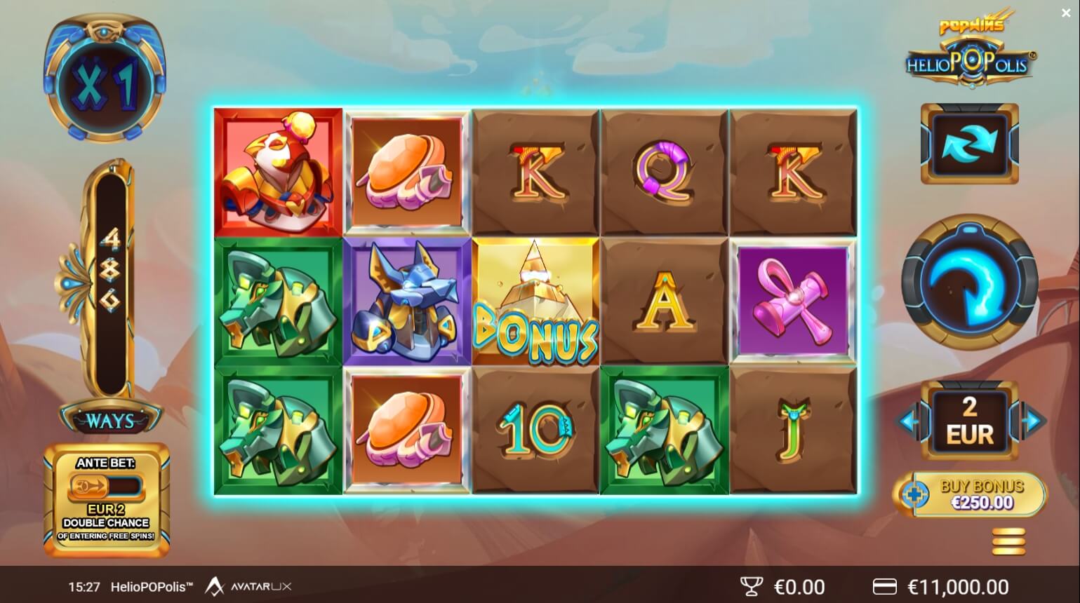 HelioPOPolis Yggdrasil joker slot
