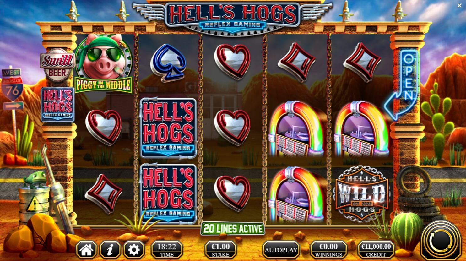 Hell's Hogs Yggdrasil joker gaming
