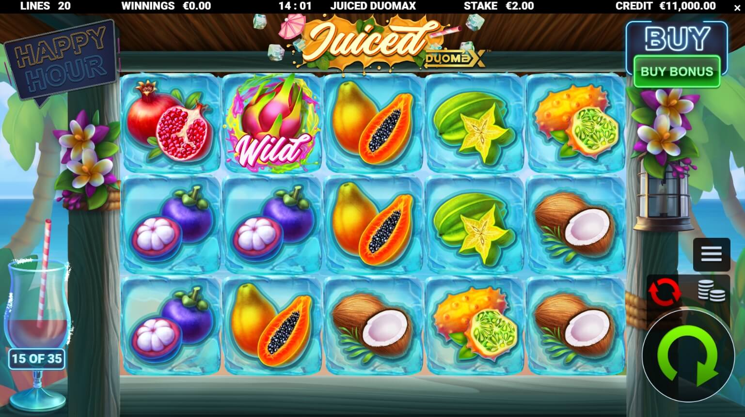 Juiced DuoMax Yggdrasil สล็อตโจ๊กเกอร์