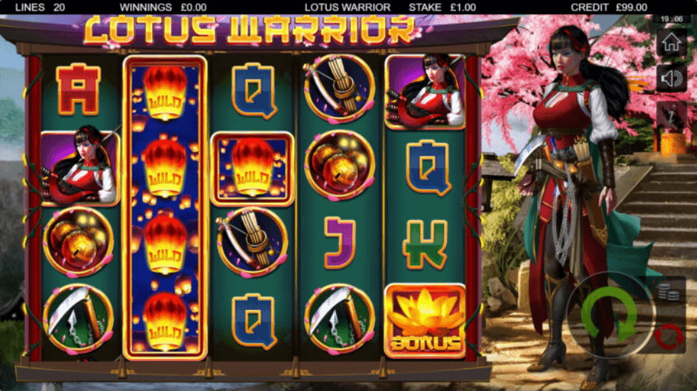Lotus Warrior Yggdrasil โจ๊กเกอร์สล็อต