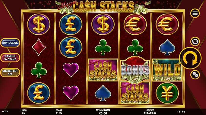 Mega Cash Stacks Yggdrasil joker gaming