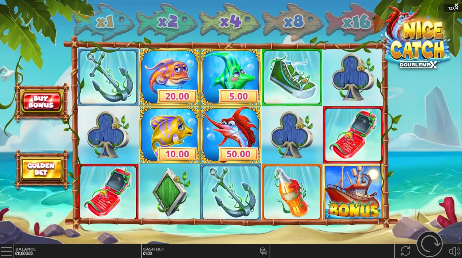 Nice Catch DoubleMax Yggdrasil joker slot