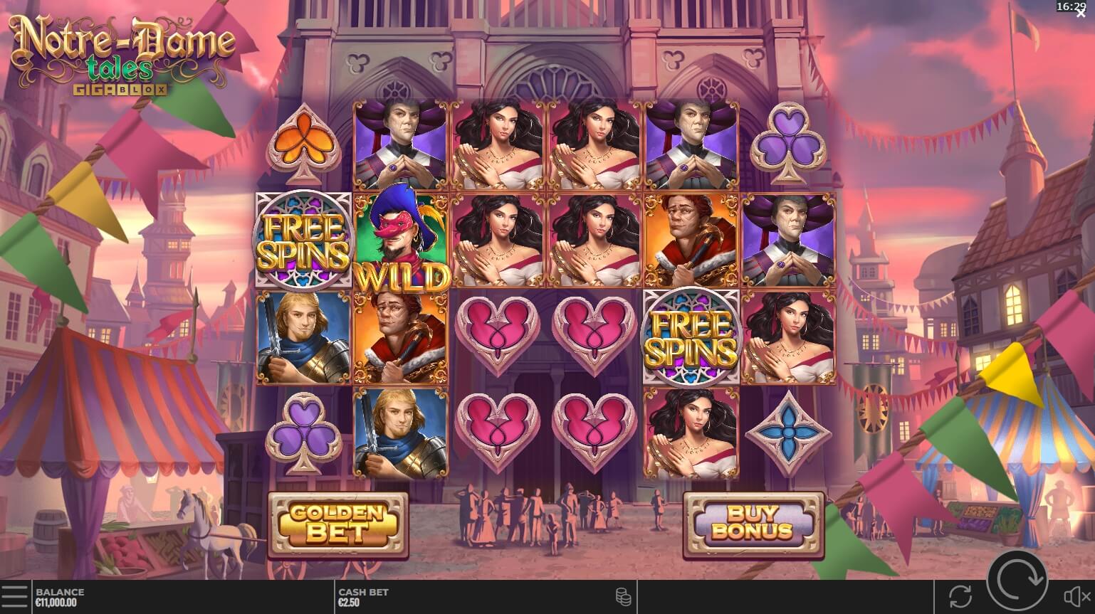 Notre-Dame Tales GigaBlox Yggdrasil joker slot
