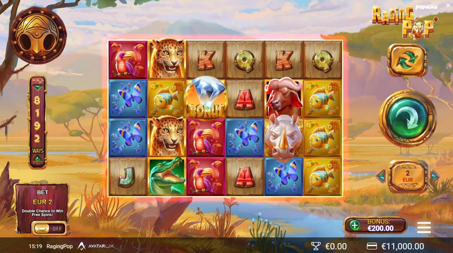RagingPop Yggdrasil สล็อตโจ๊กเกอร์
