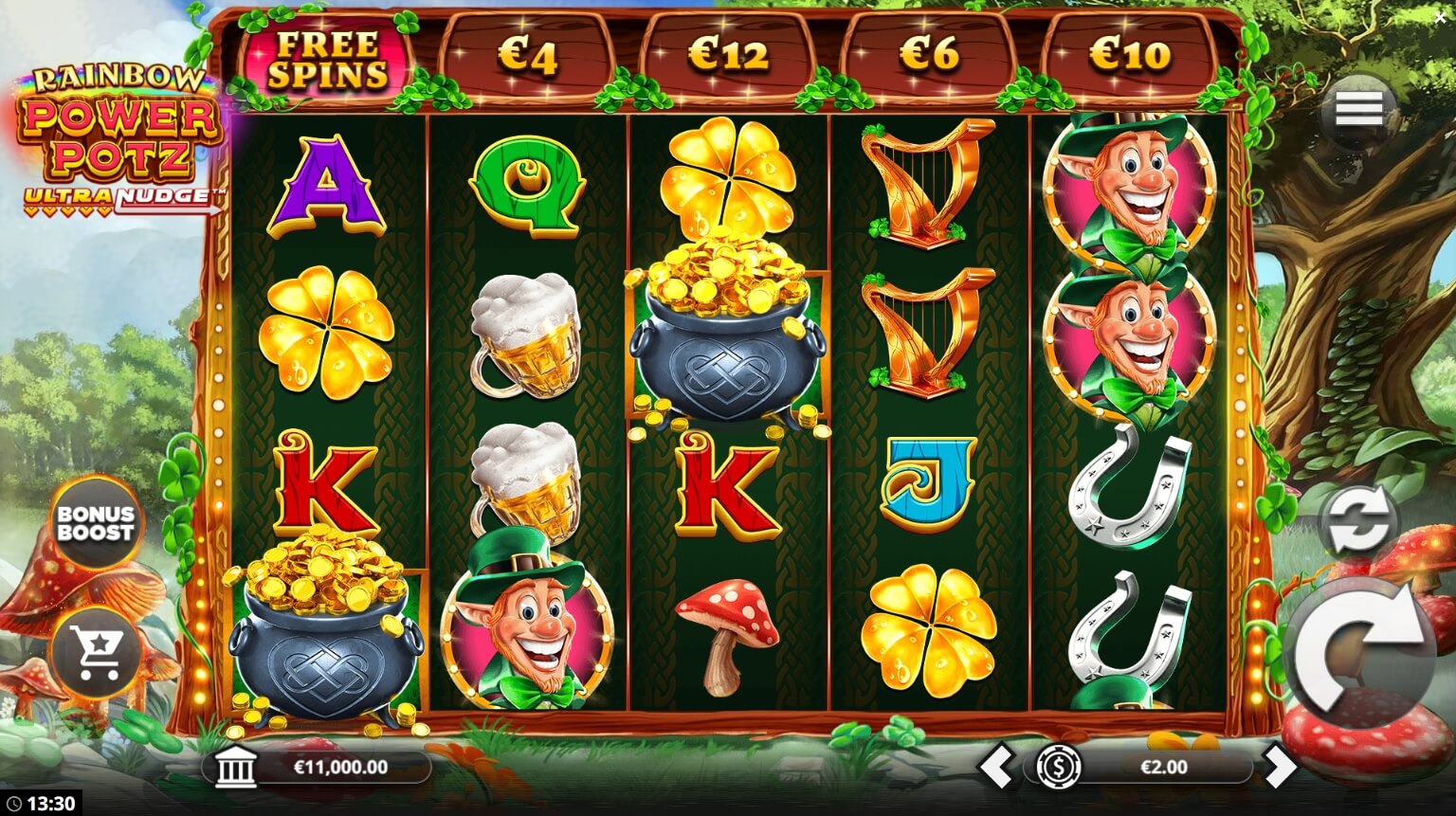 Rainbow Power Pots UltraNudge Yggdrasil สล็อตโจ๊กเกอร์
