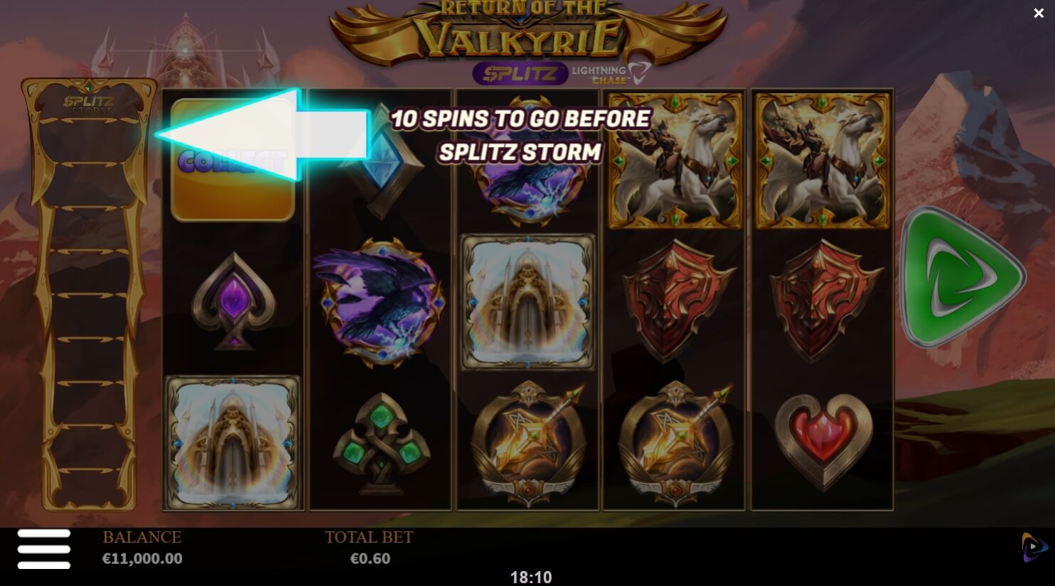Rise of the Valkyrie Splitz Yggdrasil joker slot