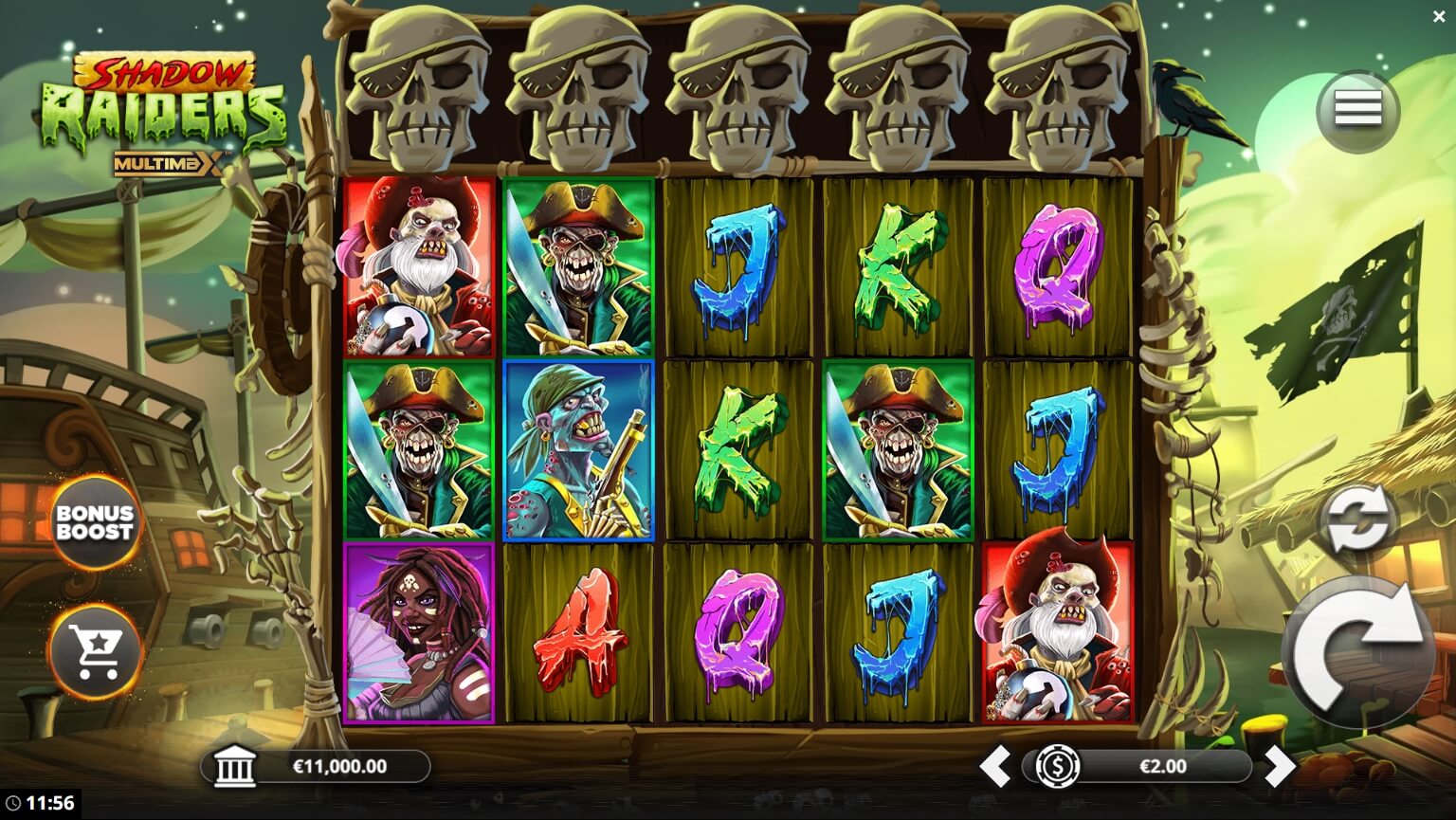 Shadow Raiders MultiMax Yggdrasil สล็อตโจ๊กเกอร์