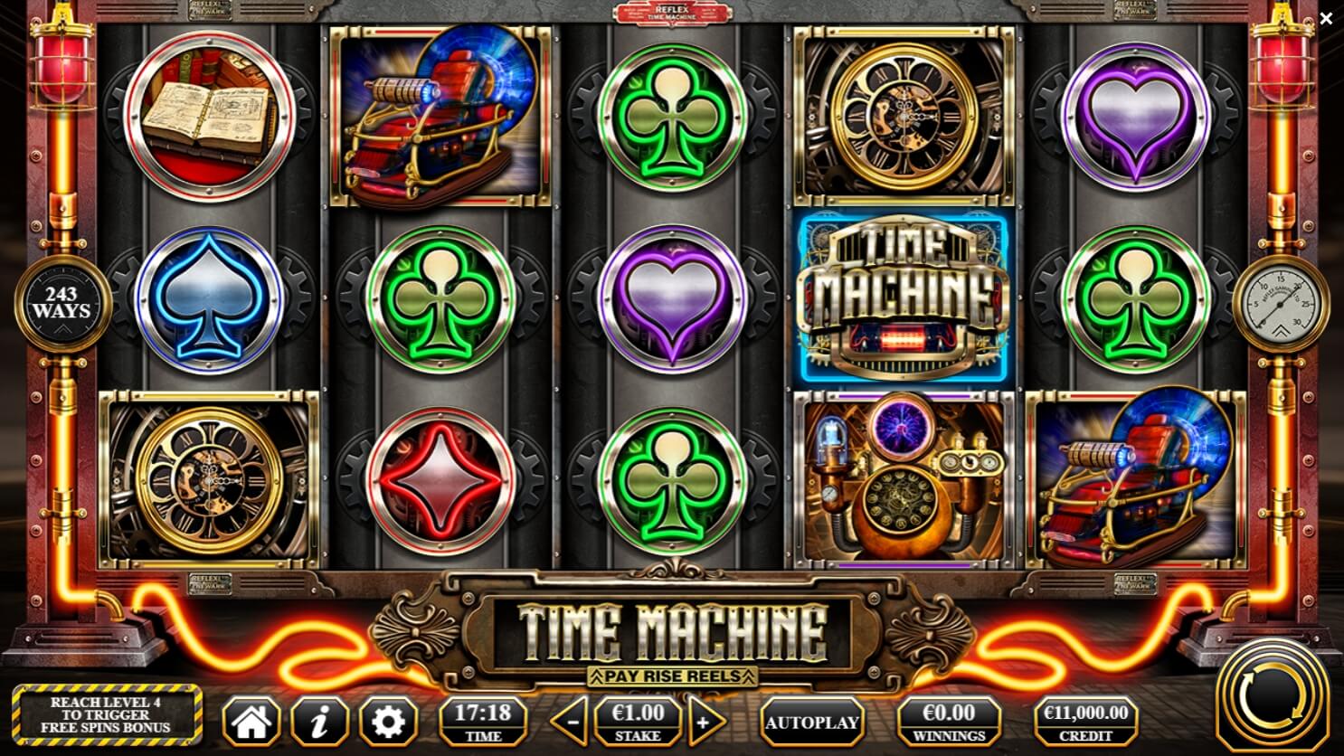 Time Machine Yggdrasil joker slot