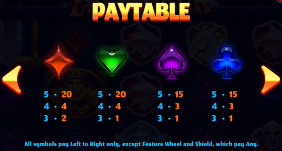 Towering Pays Excalibur Yggdrasil joker888