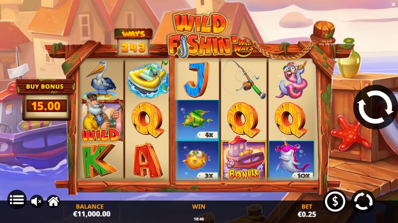 Wild Fishin Wild Ways Yggdrasil สล็อตโจ๊กเกอร์