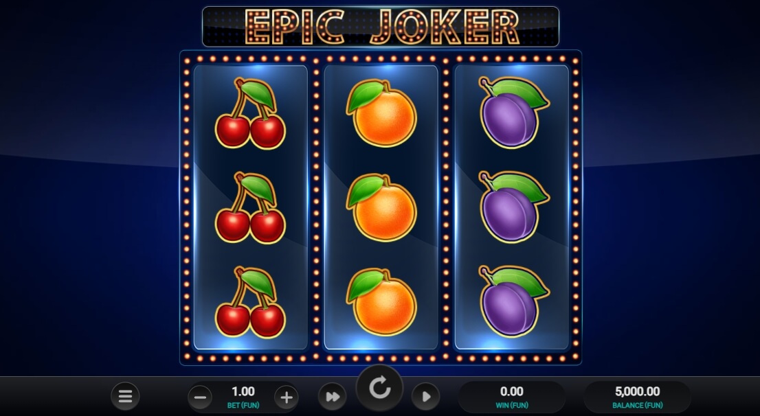 Epic Joker Relax Gaming สล็อตโจ๊กเกอร์