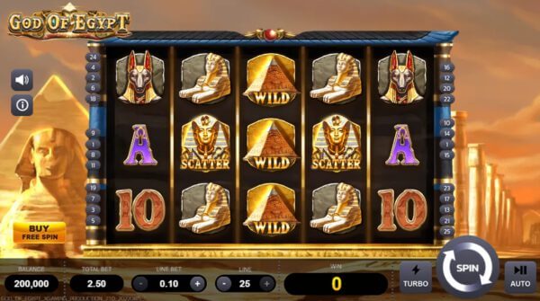 God Of Egypt spinix joker slot