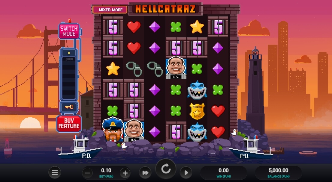 Hellcatraz Relax Gaming สล็อตโจ๊กเกอร์