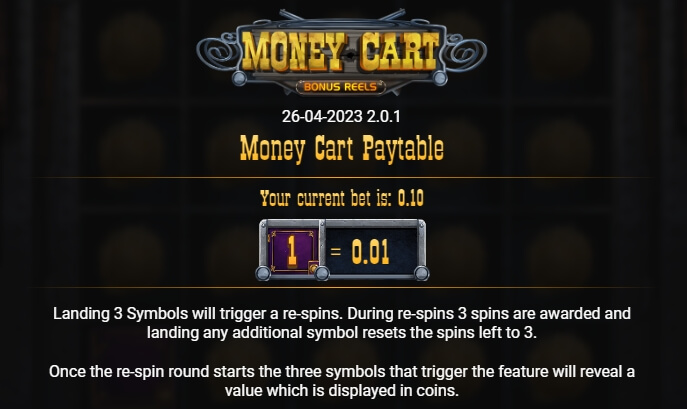 Money Cart Relax Gaming joker gaming