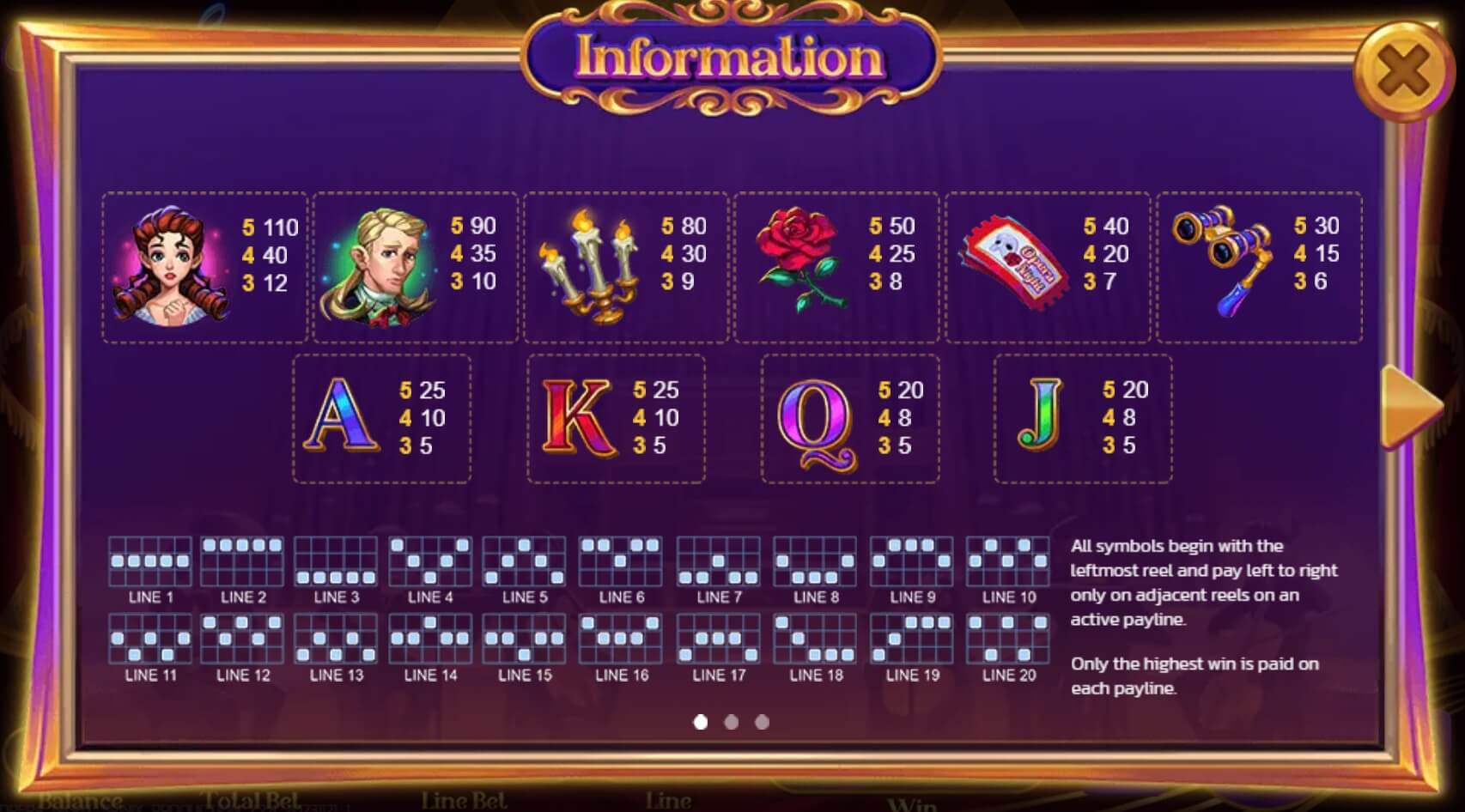 Opera Night spinix joker slot