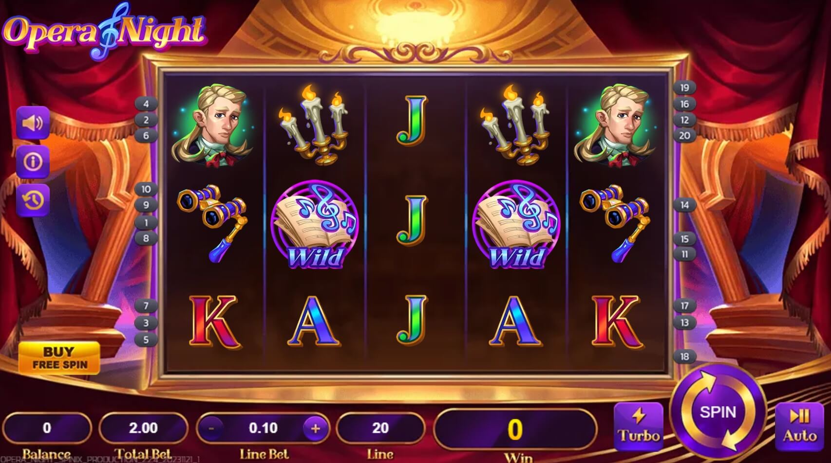 Opera Night spinix สล็อตโจ๊กเกอร์