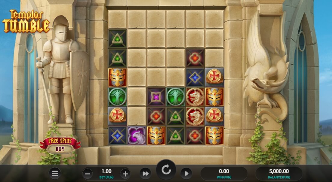Templar Tumble Relax Gaming สล็อตโจ๊กเกอร์