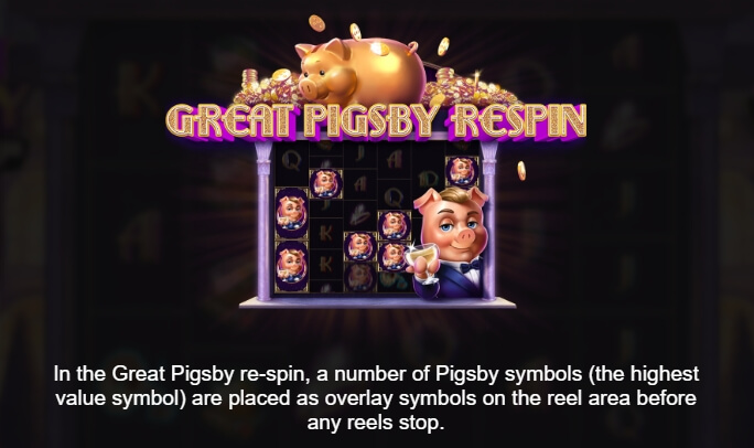 The Great Pigsby Megapays Relax Gaming สล็อตโจ๊กเกอร์ 123
