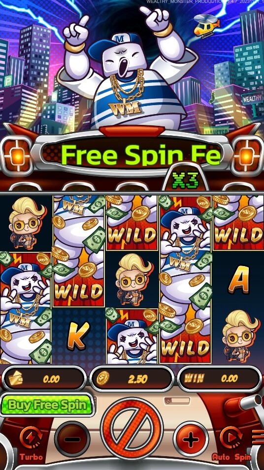 Wealthy Monster spinix สล็อตโจ๊กเกอร์