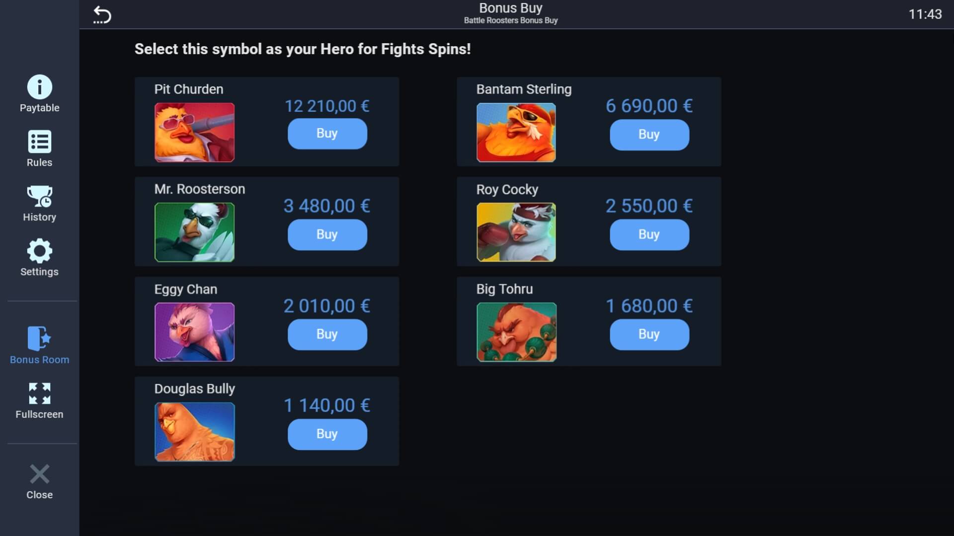 Battle Roosters Bonus Buy Evoplay สล็อตโจ๊กเกอร์ 168