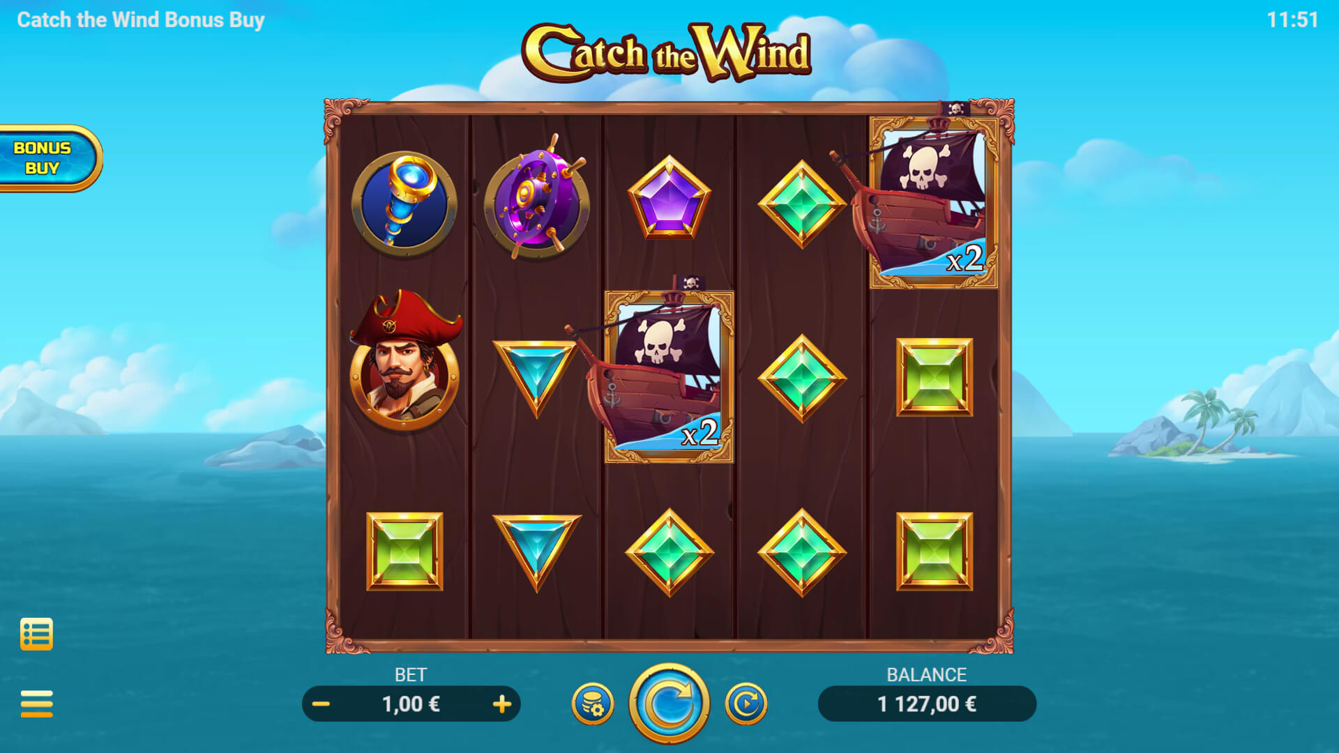 CATCH THE WIND BONUS BUY Evoplay joker slot