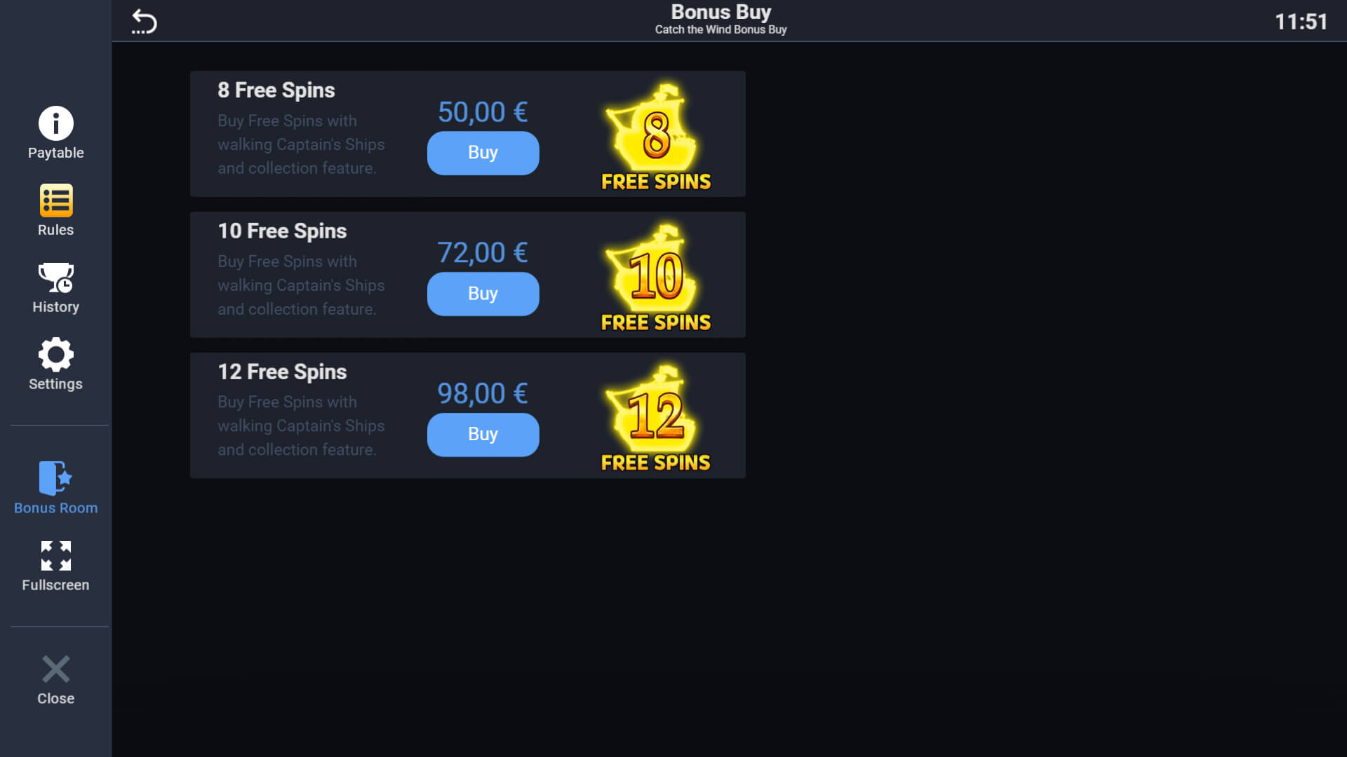 CATCH THE WIND BONUS BUY Evoplay โจ๊กเกอร์ 888