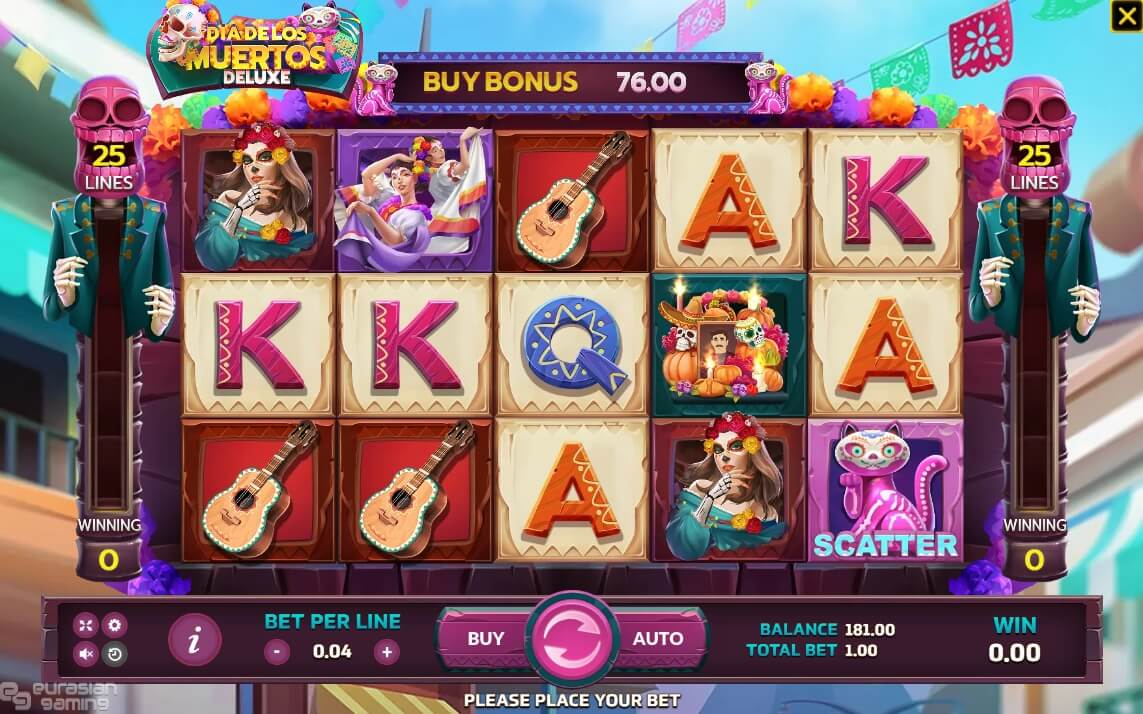 Dia De Los Muertos Deluxe Slotxo joker slot