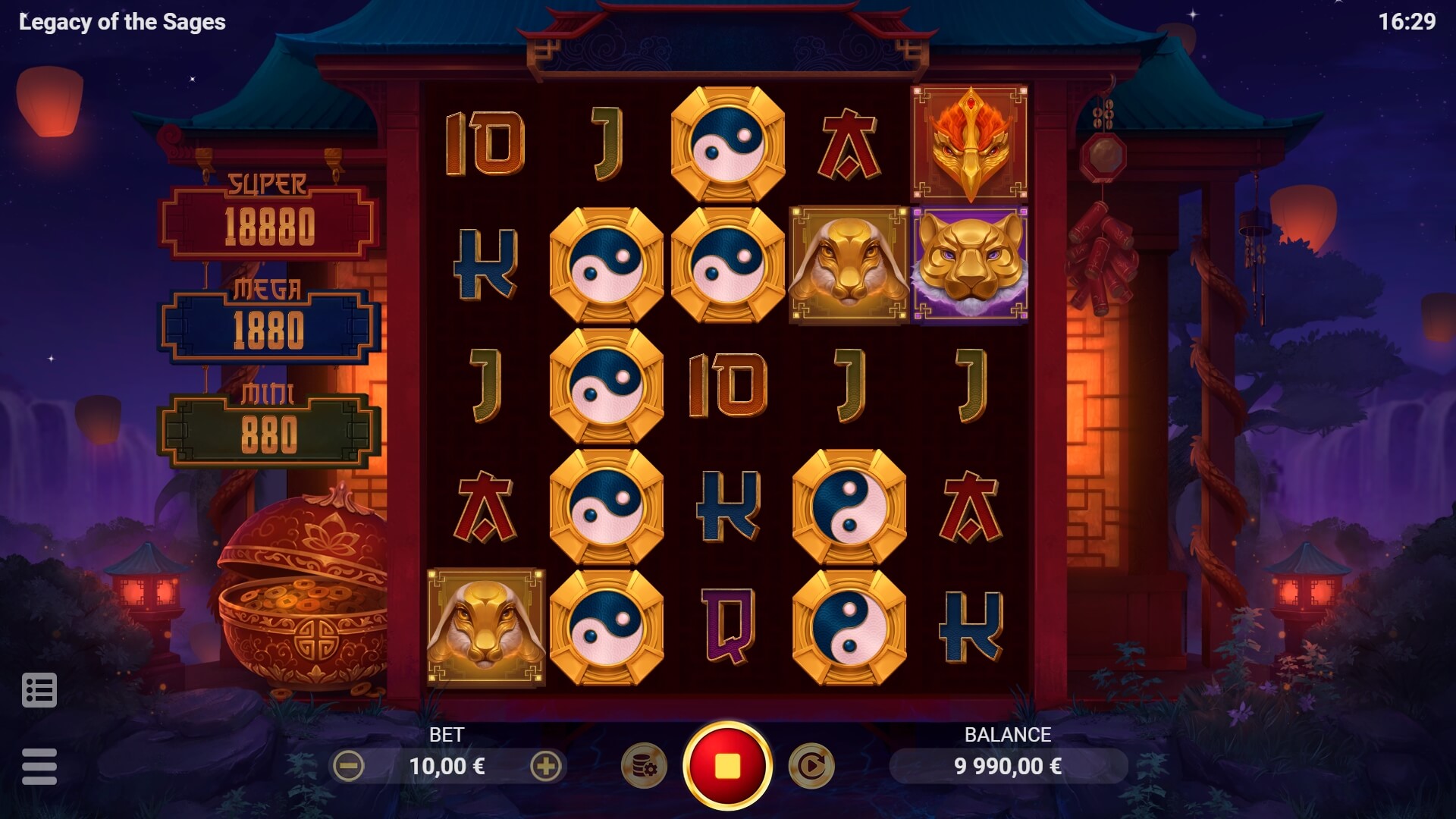Legacy of the Sages Evoplay joker slot