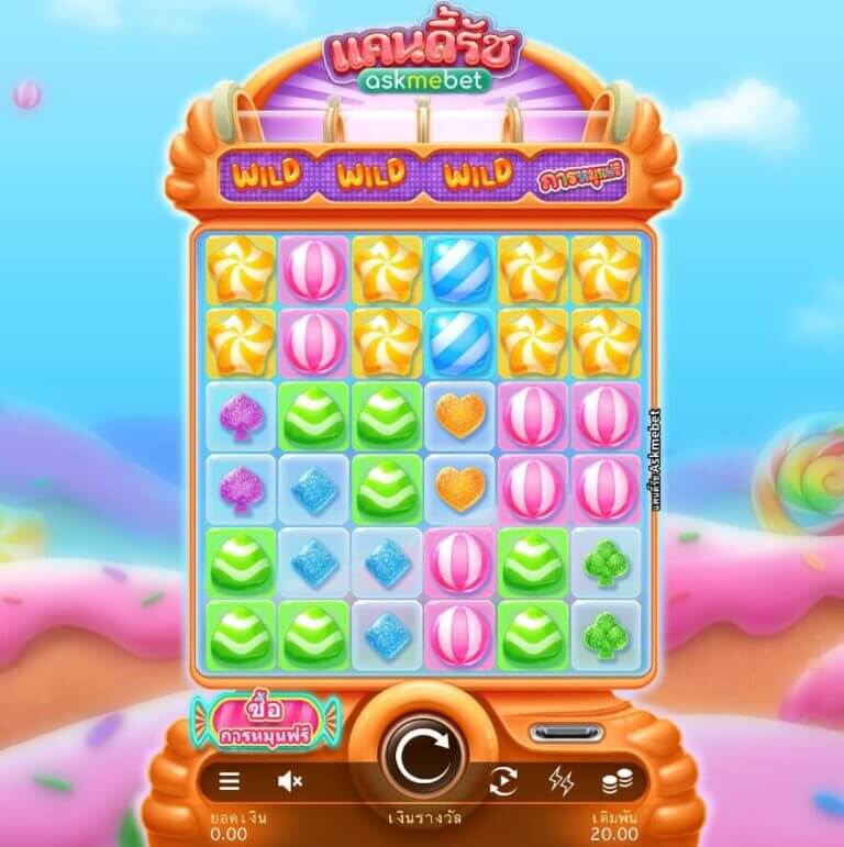 Candy Rush Askmebet Microgaming สล็อตโจ๊กเกอร์
