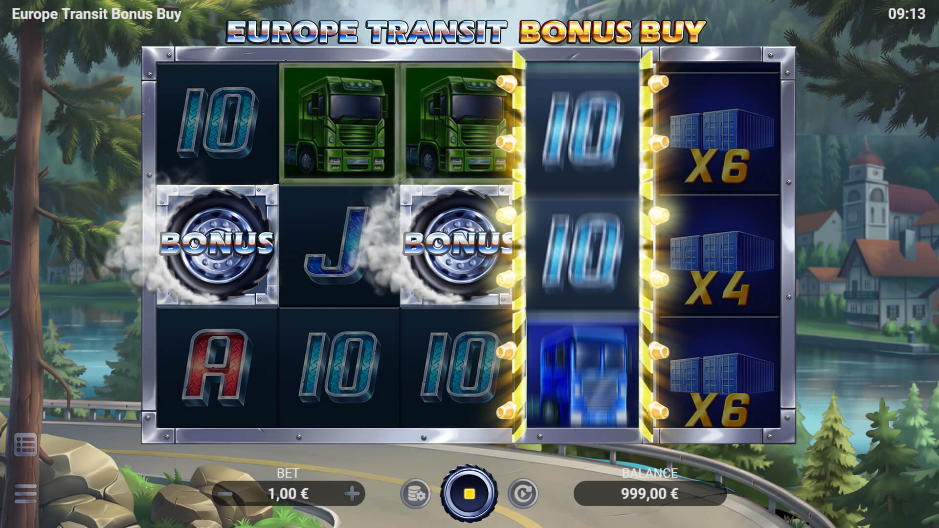 EUROPE TRANSIT BONUS BUY Evoplay สล็อต 1234 joker