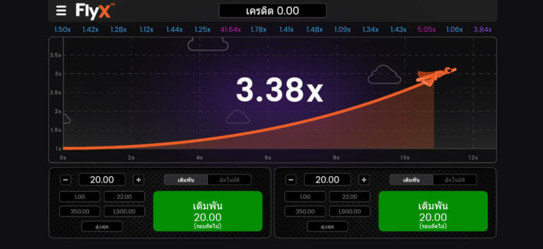 Fly X Microgaming โจ๊กเกอร์ 999