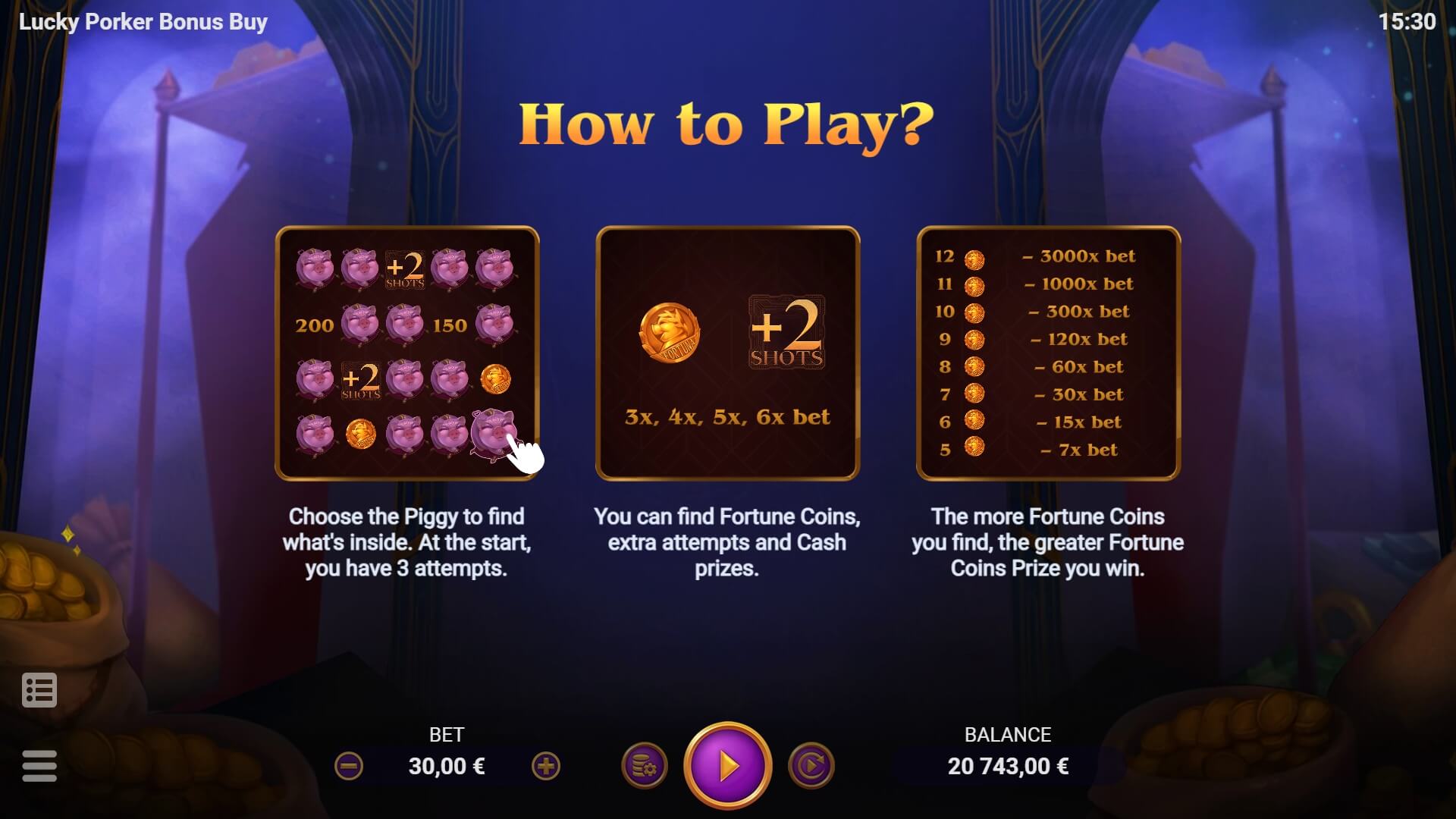 LUCKY PORKER BONUS BUY Evoplay สล็อตโจ๊กเกอร์ 123