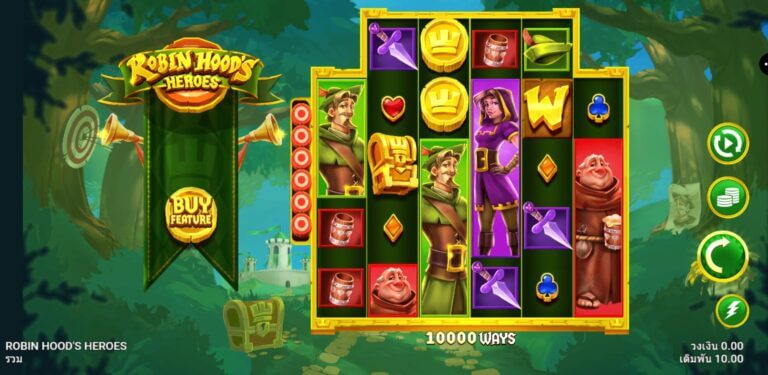 Robin Hood Heroes Microgaming joker slot