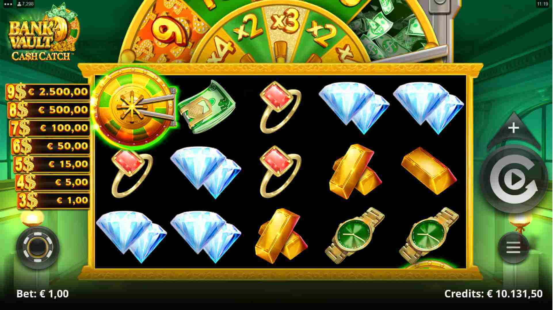 Bank Vault Microgaming joker slot