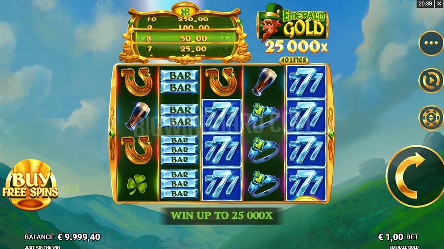 Emerald Gol Microgaming สล็อตโจ๊กเกอร์