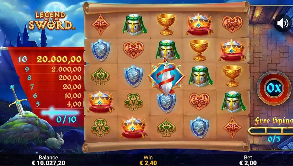 Legend Of The Sword Microgaming โจ๊กเกอร์ 123