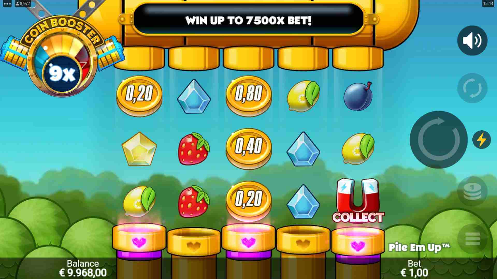 Pile ‘Em Up Microgaming โจ๊กเกอร์ 888